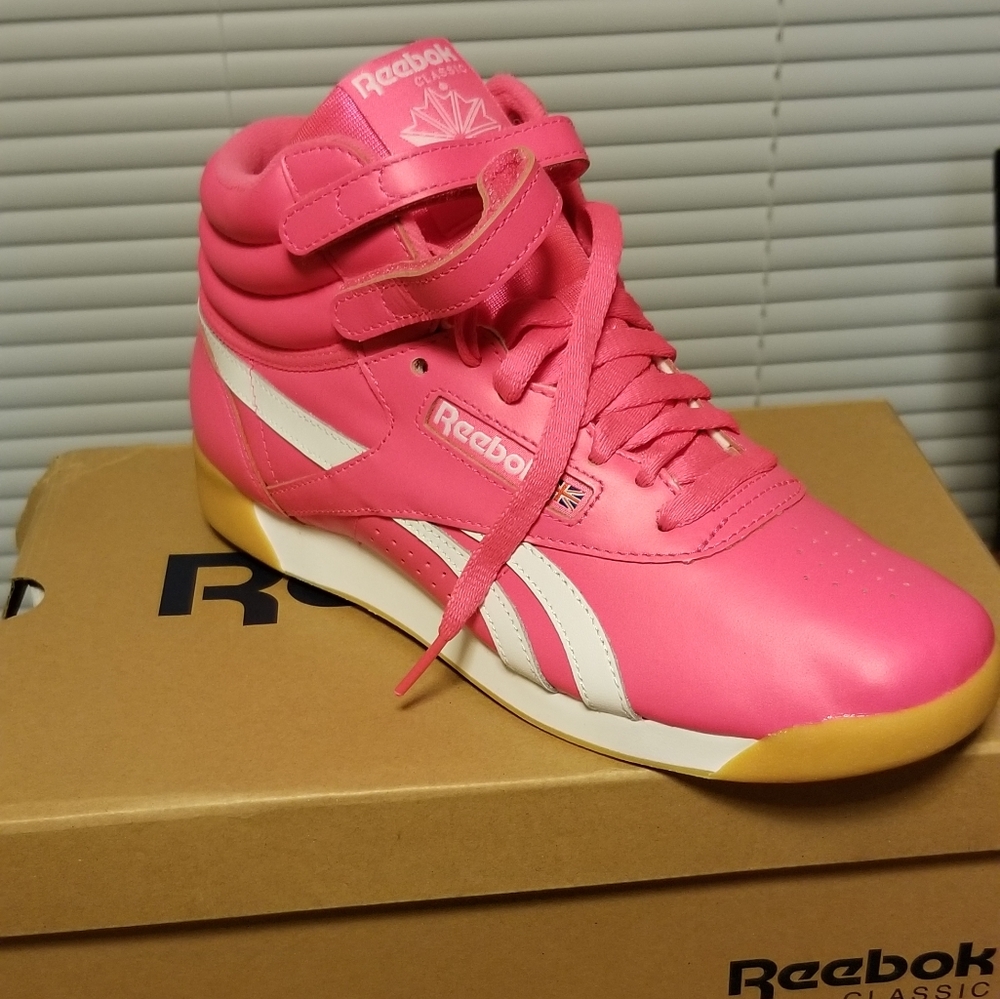 Reebok freestyle high top classics